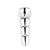 Анальная пробка B-Series Jewellery Metal Anal Plug No. 1 Анальная пробка B-Series Jewellery Metal Anal Plug No. 1