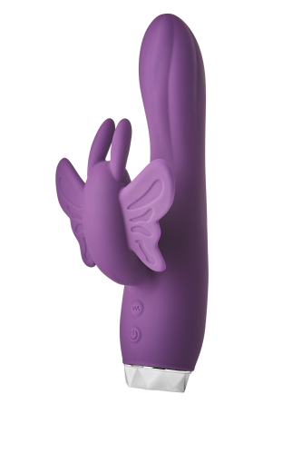 Dream Toys Flirts Butterfly - Вибратор-кролик, 17 см (фиолетовый)