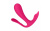Satisfyer Top Secret + Вибратор с двумя моторами для точки G и анальной стимуляции, 11х3 см (розовый)
