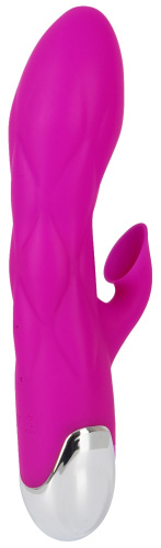 Orion XouXou Super Soft Silicone Sucking Vibrator - Вибратор для двойного удовольствия, 20х4.1 см