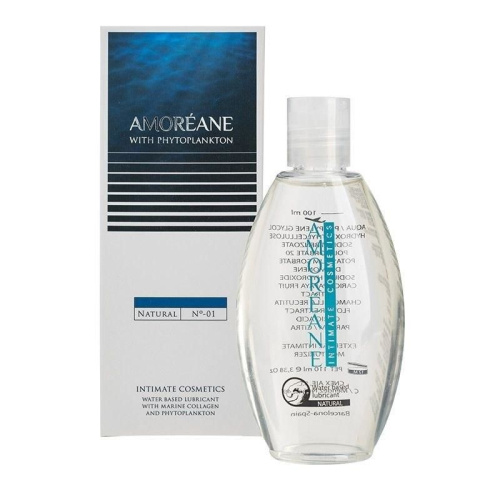 Amoreane Natural - лубрикант на водной основе с экстрактом фитопланктона, 100 мл.