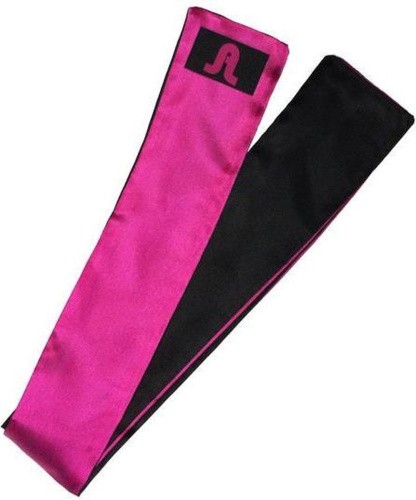 Adrien Lastic Satin Sash - Сатинова пов'язка на очі (чорна з рожевим) - купити в Києві, Україні