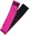 Adrien Lastic Satin Sash - Сатинова пов'язка на очі (чорна з рожевим) - купити в Києві, Україні