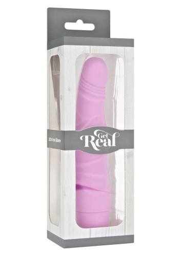 Get Real Mini Classic Slim Vibrator - Вибратор, 14х3.5 см (фиолетовый)