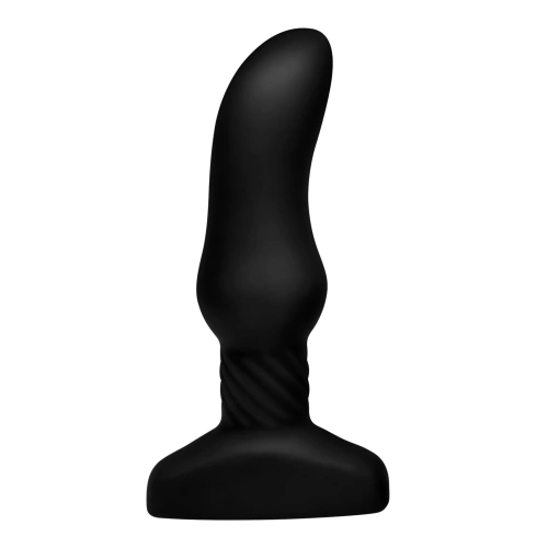 Rimmers Slim M Rimming Plug - Анальная пробка с вибрацией, 13,9 (черный)