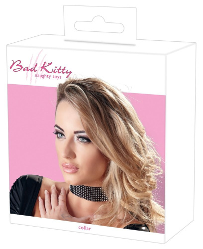 Чокер со стразами Bad Kitty Rhinestone Choker