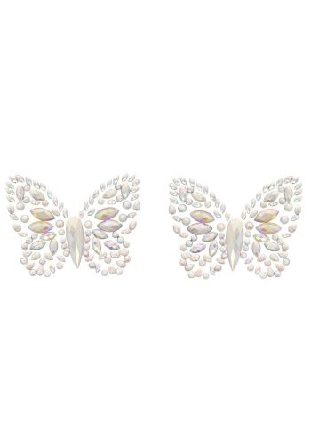 Пестис-метелики з кристалів світяться в темряві Leg Avenue Chrysallis nipple sticker - купити в Україні | Секс шоп SEX-SHOP.ua