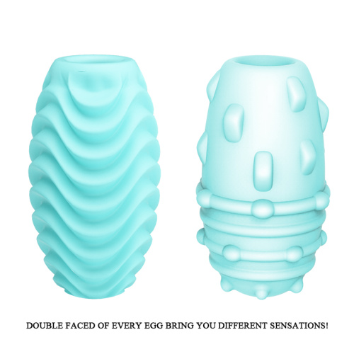 Pretty Love Attractive Double Sided Egg Masturbator – мастурбатор-яйце, 8.6х4.6 см - купити в Києві, Україні