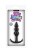 Ns Novelties Jelly Rancher T-plug Ripple - Анальная пробка, 7,6х3,2 см (черный) Ns Novelties Jelly Rancher T-plug Ripple - Анальная пробка, 7,6х3,2 см (черный)