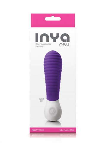 NS Novelties Inya Opal - вибратор,11.8х3.1 см (пурпурный)