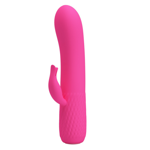 Pretty Love Tim Vibrator Pink - маленький вибратор-кролик, 15х2.9 см (розовый)