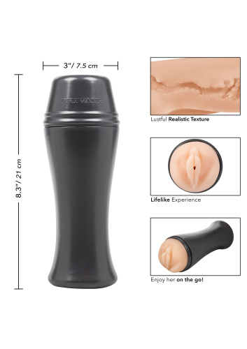 Private Femme Fatale To Gо - Компактный мастурбатор-вагина, 21х7.5 см (телесный)