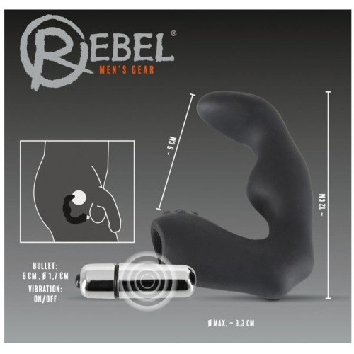 Orion Rebel Prostate Stimulator - Масажер простати, 9х3.3 см - купити в Києві, Україні