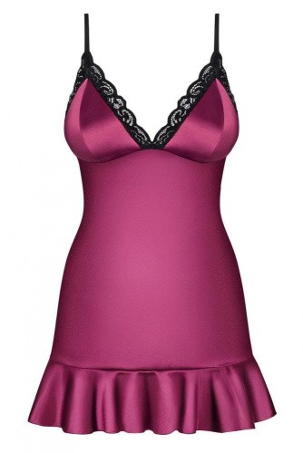 Комплект Obsessive 845-CHE-5 chemise (L/XL)
