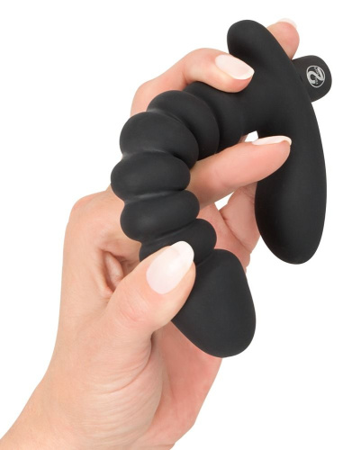 Анальный вибратор Black Velvets Vibrating Medium