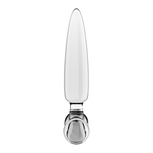 Тристоронній скляний дилдо Satisfyer Triple Crystal 1 Transparent - купити в Україні | Секс шоп SEX-SHOP.ua