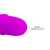 Pretty Love Arnd Vibrator Purple - Рельефный вибратор с клиторальным отростком, 11.5х2.3 см (фиолетовый) Pretty Love Arnd Vibrator Purple - Рельефный вибратор с клиторальным отростком, 11.5х2.3 см (фиолетовый)