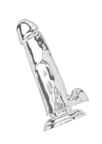 Фаллоимитатор Get Real Clear Dildo 7 inch, 18 см