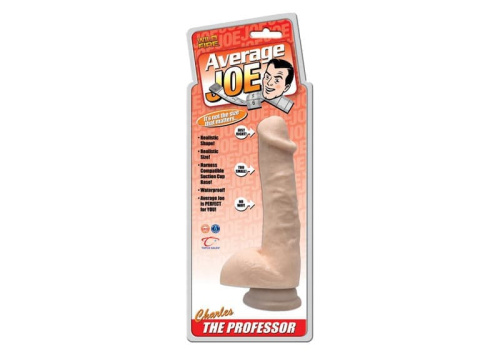 Фаллоимитатор Average Joe The Professor Charles, 19,05х4,3 см