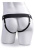 Fetish Fantasy 6 Hollow Rechargeable Strap-on with Balls - Порожнистий вібрострапон на трусиках з пультом дистанційного керування, 15х5 см - купити в Києві, Україні