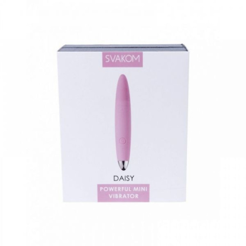 Svakom - Daisy Clitoris Stimulator Pale Pink клиторальный стимулятор,12.5х2.3 см