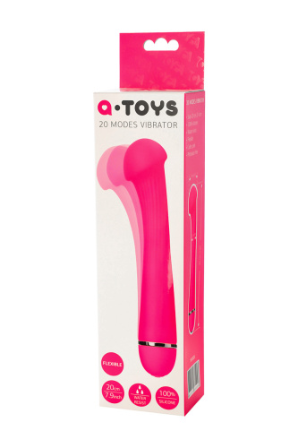 Toyfa A-Toys - Стимулятор точки G, 20х4 см (розовый)