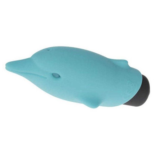 Adrien Lastic Pocket Vibe Flippy - вагинальный мини-вибратор, 7.5х2.5 см. (голубой)