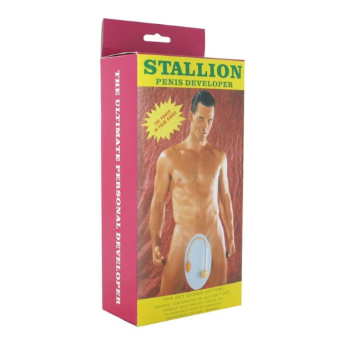 Seven Creations Stallion Penis Developer - Вакуумна помпа, 18х5 см - купити в Києві, Україні