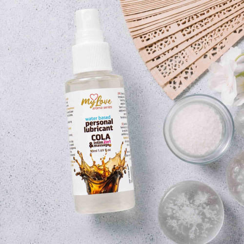 2в1 лубрикант и массажный гель - MyLove Aroma Series Intim&Massage Cola, 50 мл