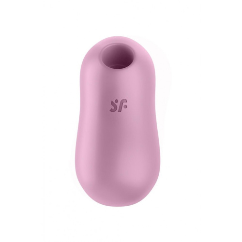 Satisfyer Cotton Candy Lilac - Милый вакуумный стимулятор, 8.6х4.2 см (сиреневый)