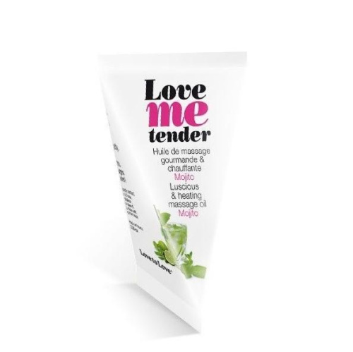 Love To Love Love Me Tender Mojito - разогревающее массажное масло, 10 мл. (мохито)