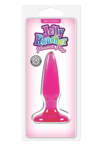 Ns Novelties Pleasure Plug Mini - Анальная пробка, 8,5х2,2 см 8,5х2,2 см (розовый)