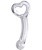 Стимулятор точки G TLC® CyberGlass™ Heart's Delight, 18,4х3,2 см Стимулятор точки G TLC® CyberGlass™ Heart's Delight, 18,4х3,2 см