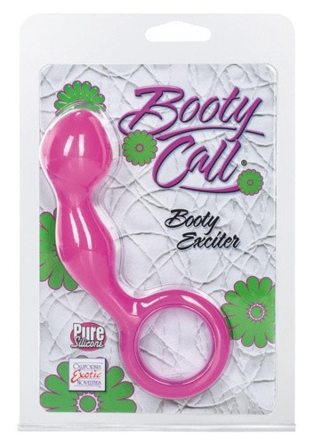 Массажер простаты Booty Exciter Pink, 10х3 см (розовый)