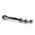 Sinner Gear Unbendable Metal Anal Dildo металлический анально-вагинальный стимулятор, 20х3 см Sinner Gear Unbendable Metal Anal Dildo металлический анально-вагинальный стимулятор, 20х3 см