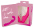 Vibrating Strapless Strap-On Pink - Безремневой страпон с вибрацией, 12х3.1 см