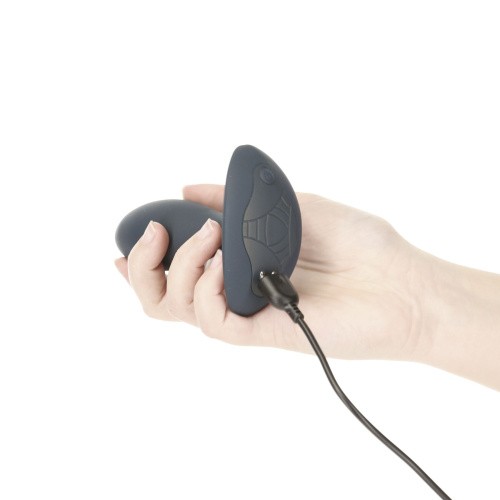 Lux Active Throb Anal Pulsating Massager - анальна пробка-пульсатор з пультом дистанційного керування, 11.5х3 см - купити в Києві, Україні