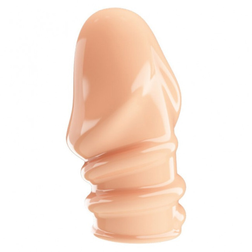 Pretty Love Jeremy Penis Thicker Flesh - Насадка на пеніс, 7 см (тілесний) - купити в Києві, Україні