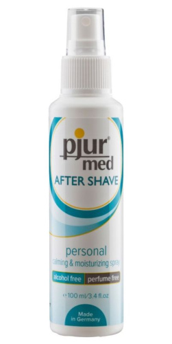 Pjur Med After Shave - Увлажняющий спрей после бритья, 100 мл
