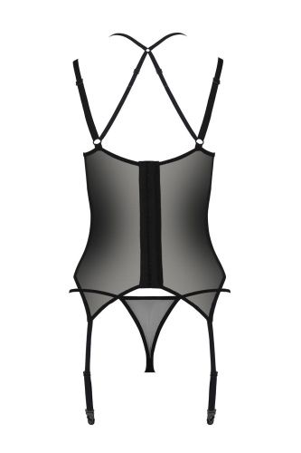 Корсет Passion DROSERA CORSET black, S/M