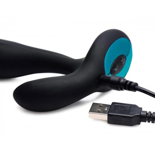 Prostatic Play Pro-Bend Bendable Prostate Vibrator - массажер простаты,(черный) 9.9х3см