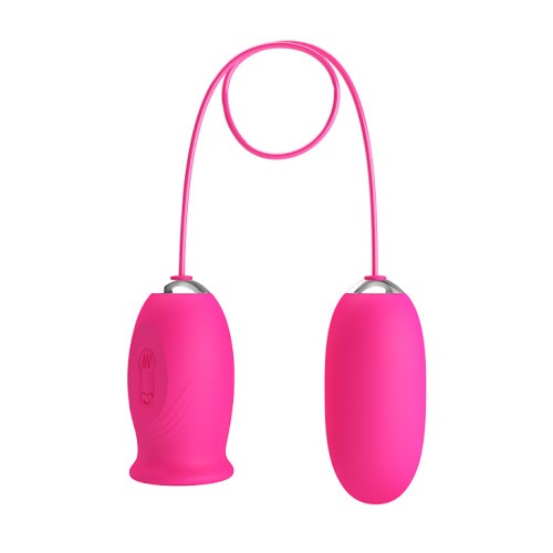 Pretty Love Daisy Licking Vibrator Pink - Виброяйцо, 7,3 см (розовый)