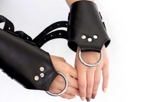 Art of Sex Kinky Hand Cuffs For Suspension манжеты для подвеса за руки из натуральной кожи