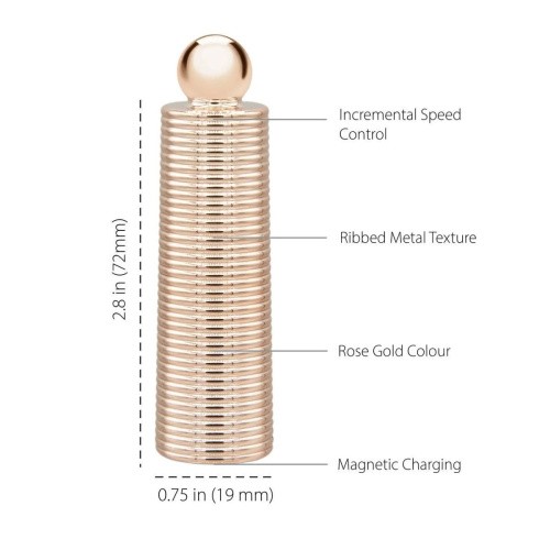 Pillow Talk Secrets Desires 6-Piece Mini Massager Set - Вібромасажер, 7.2х1.9 см - купити в Києві, Україні