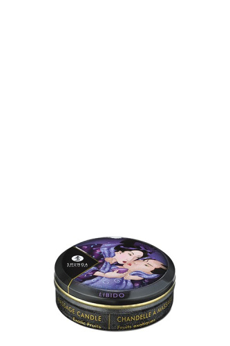 Shunga Massage Candle - Массажная свеча с ароматом экзотических фруктов, 30 мл