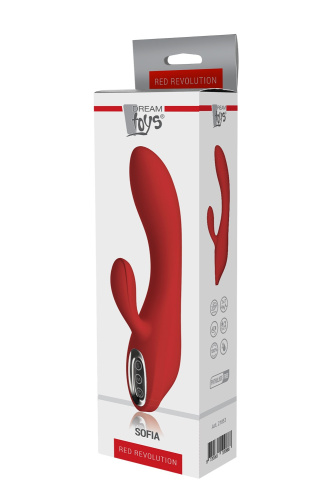 Dream Toys Red Revolution Sofia - Вибратор, 21 см (красный)