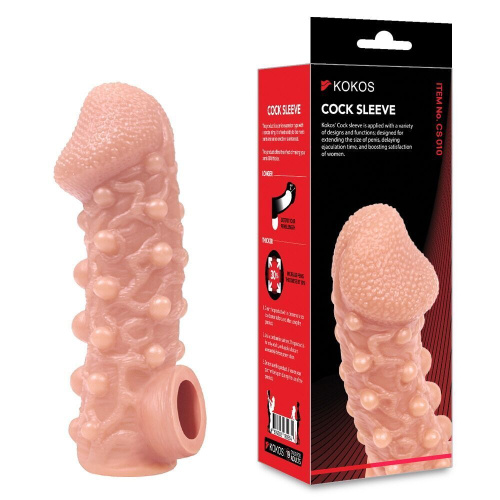 Насадка на член Kokos Cock Sleeve CS 010, S