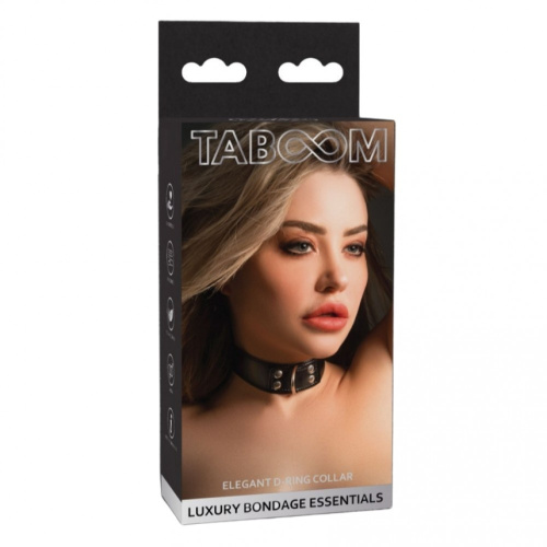 Taboom - Elegant D-Ring Collar - Сексуальний нашийник - купити в Києві, Україні