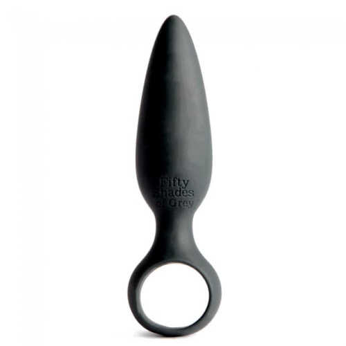Анальная пробка Fifty Shades of Grey, Silicone Butt Plug, 11х2,6 см