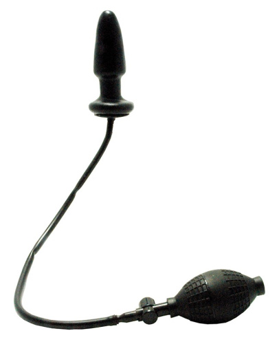 Seven Creations Inflatable Buttplug - Анальный вибратор, 10x4-7 см